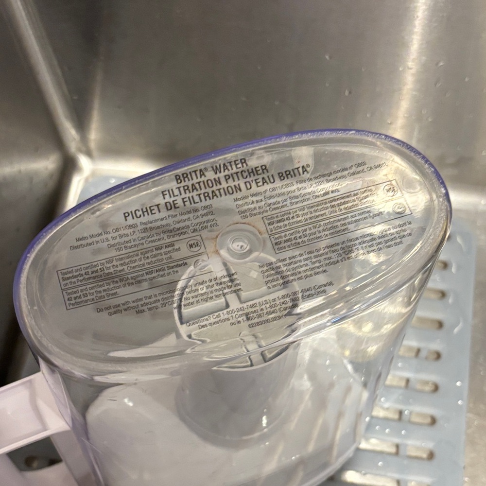 Brita Water Filter Pitcher - Clean Taste Filtration - Picture 6 of 6